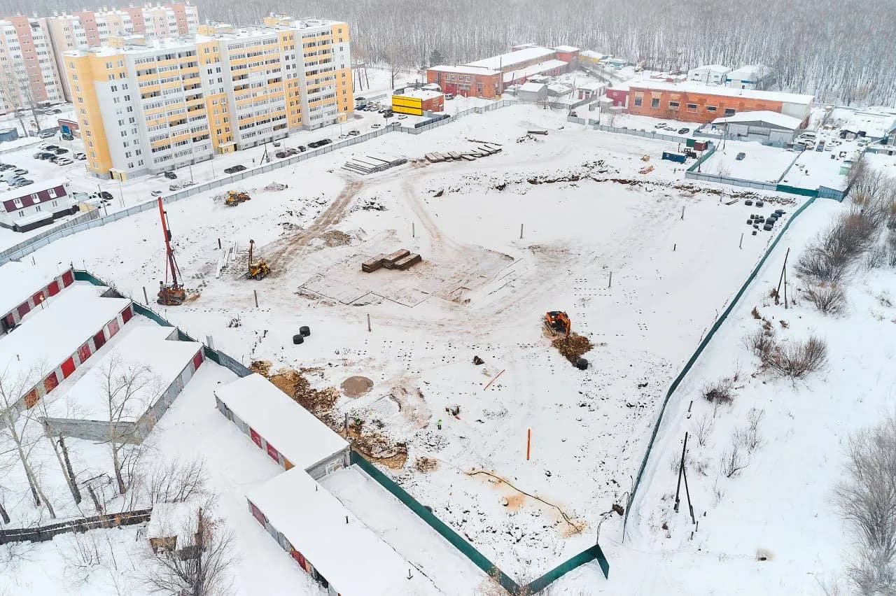 Ход строительства