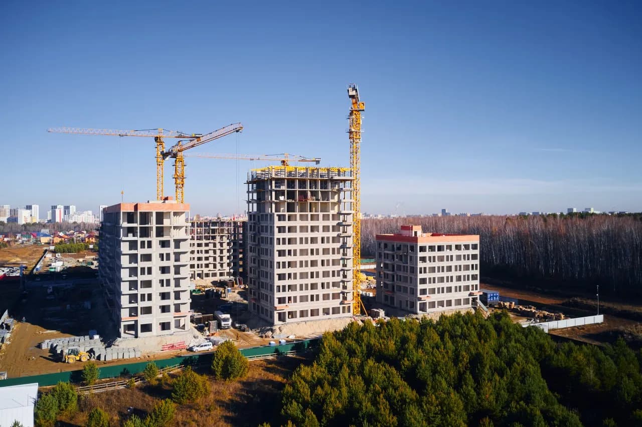 Ход строительства