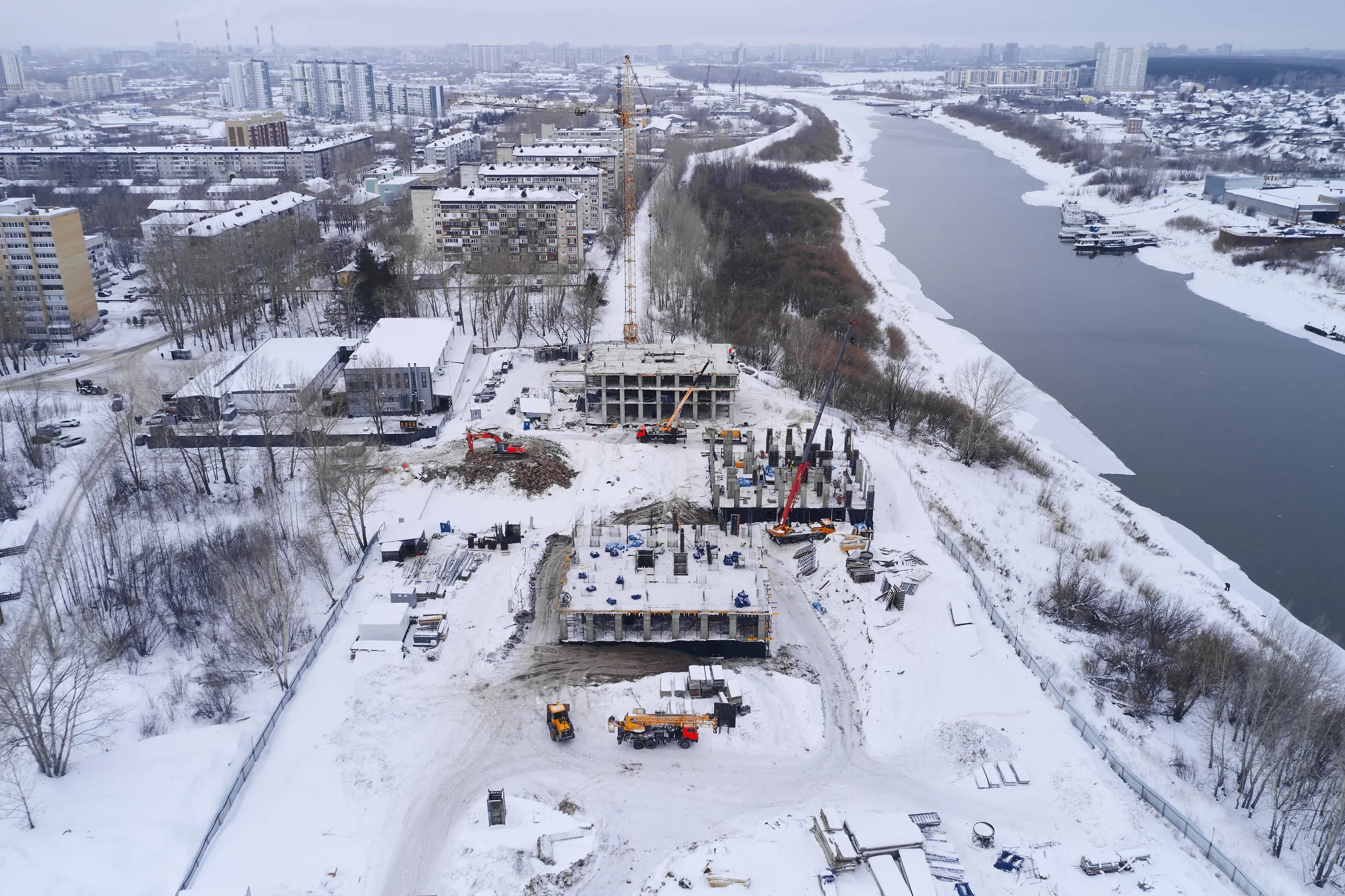 Ход строительства