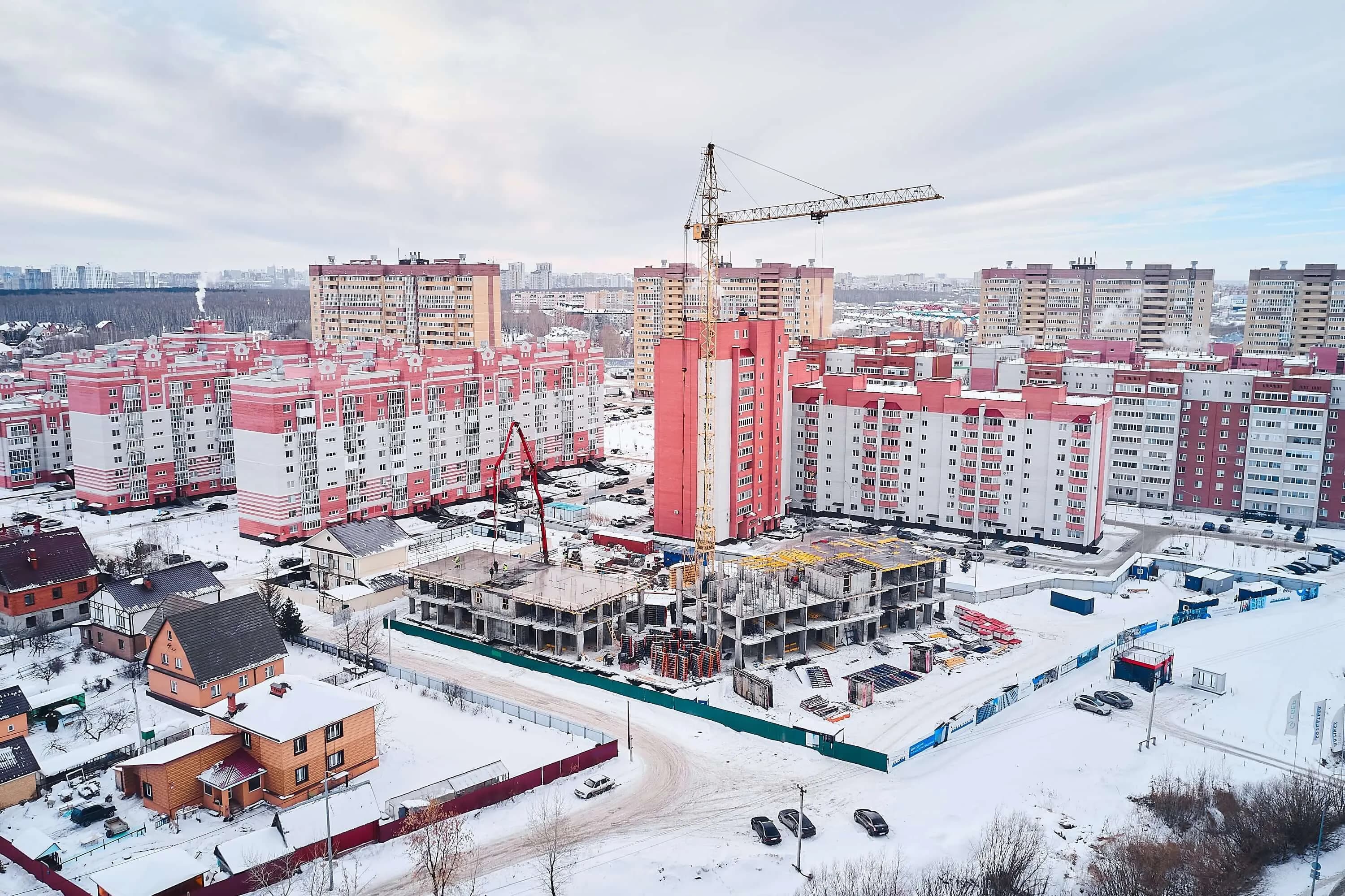 Ход строительства