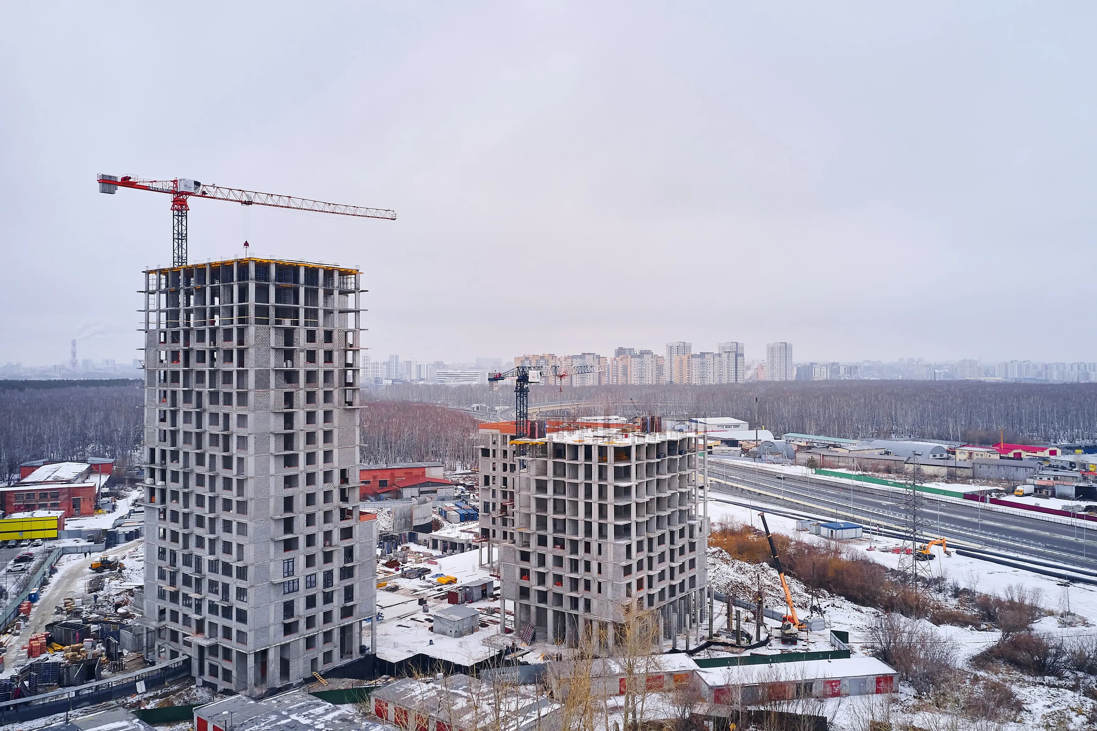 Ход строительства