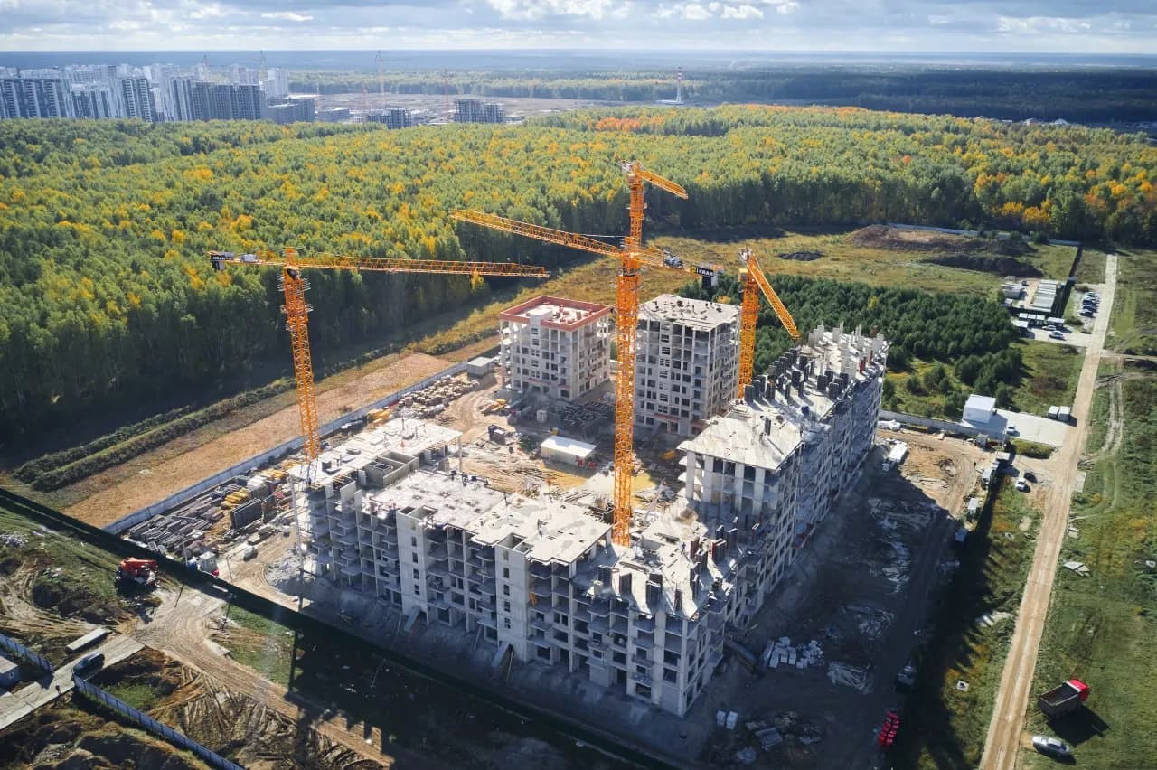 Ход строительства