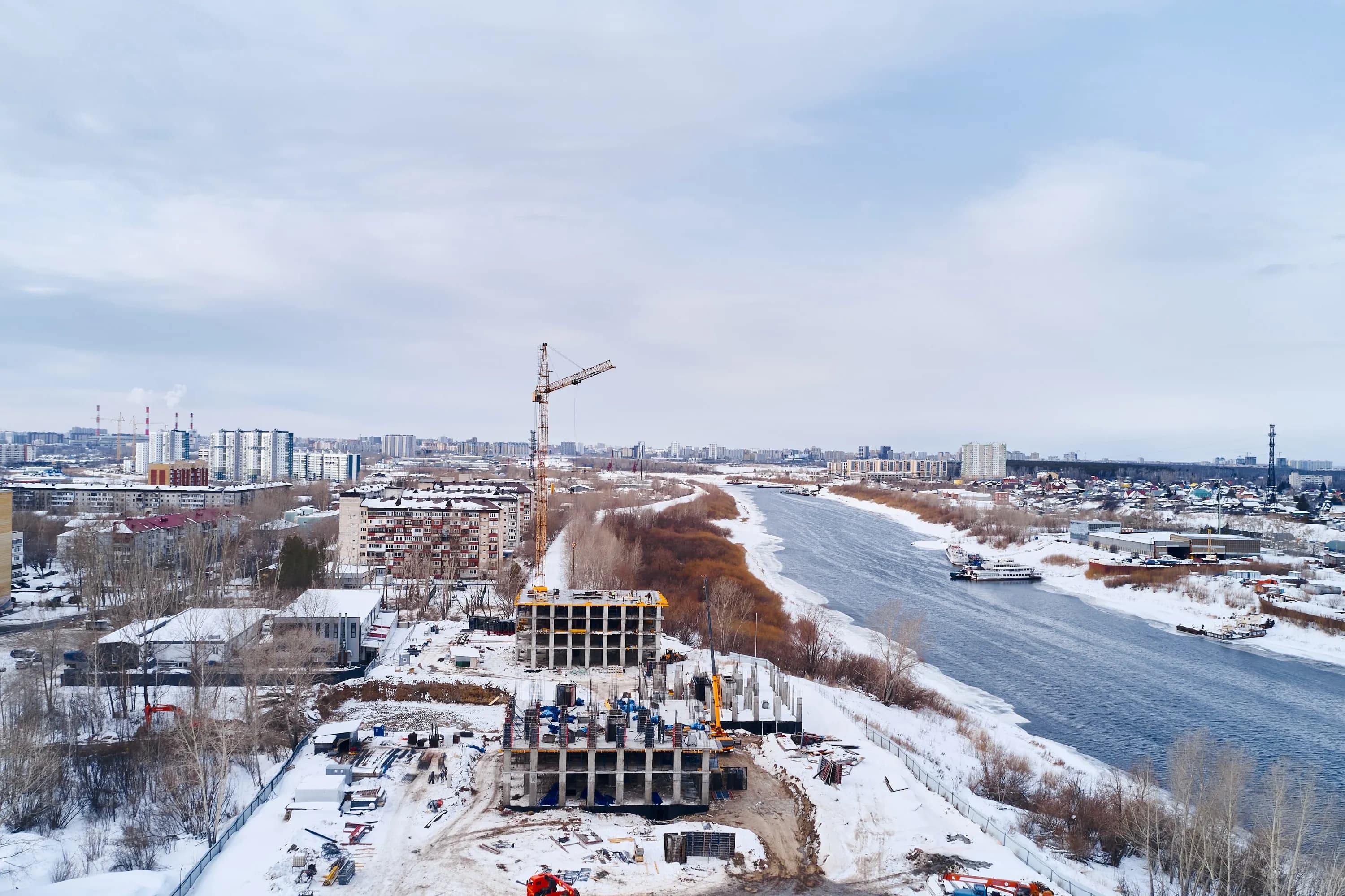 Ход строительства