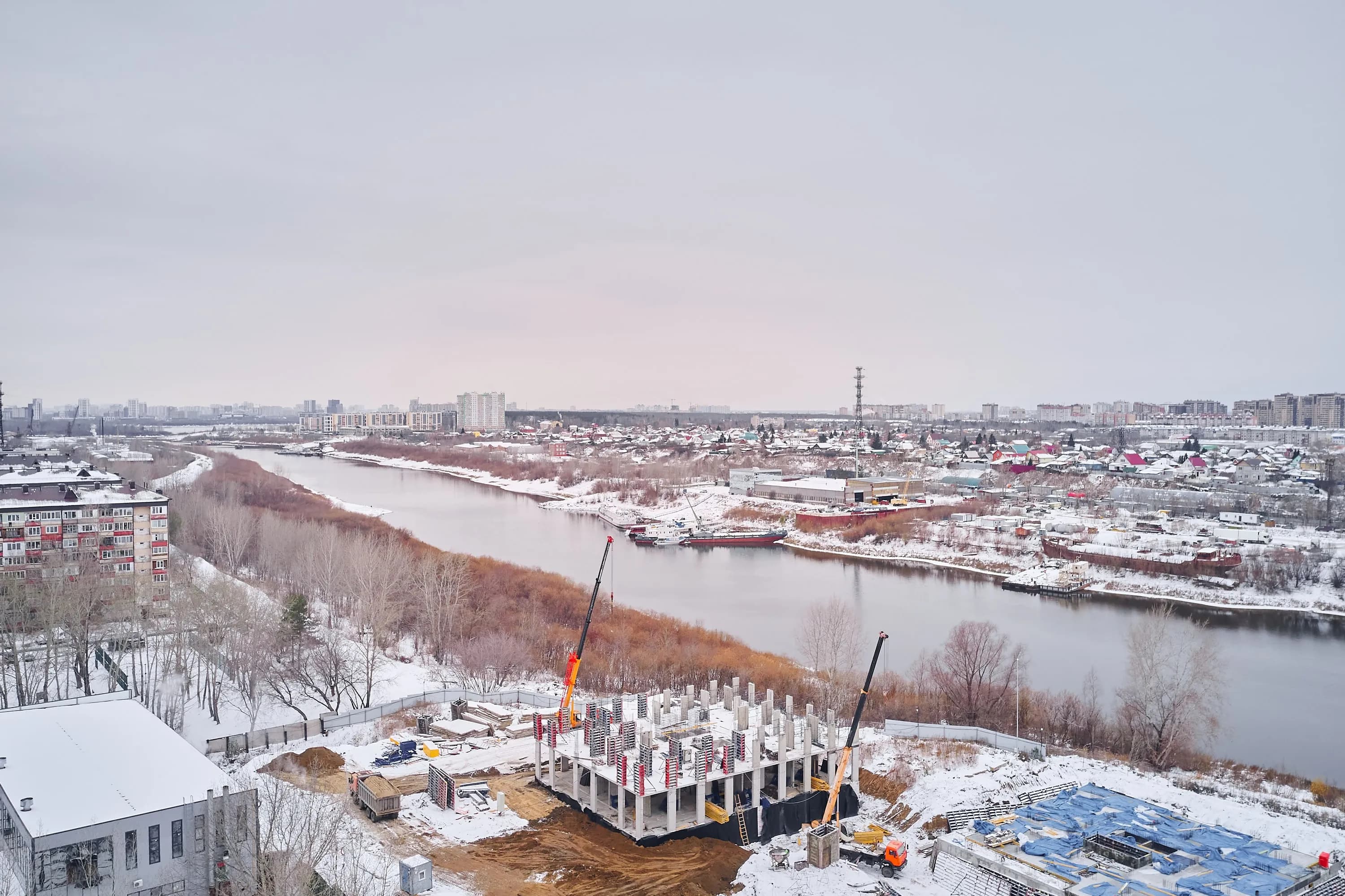 Ход строительства