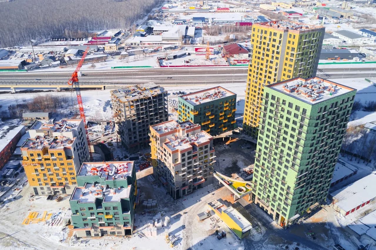 Ход строительства