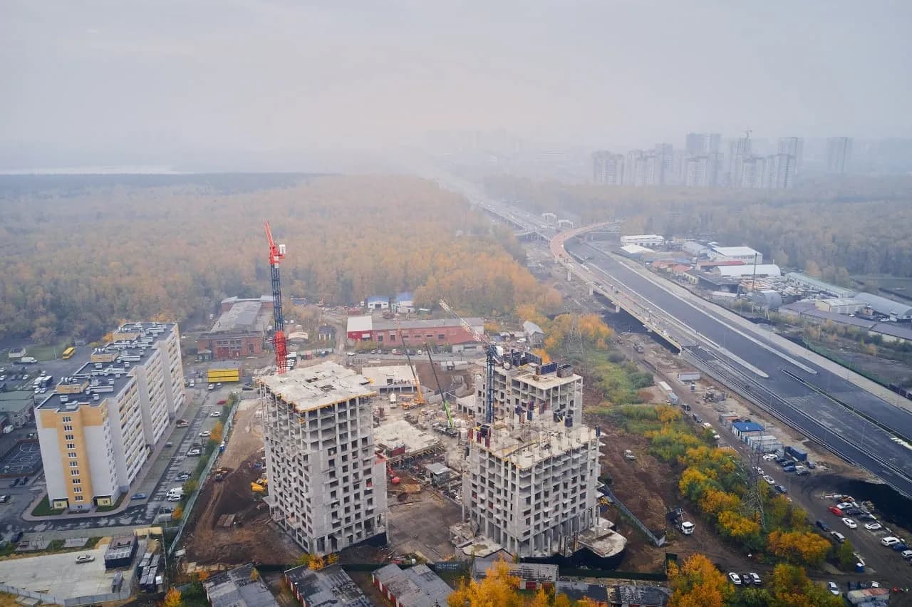 Ход строительства