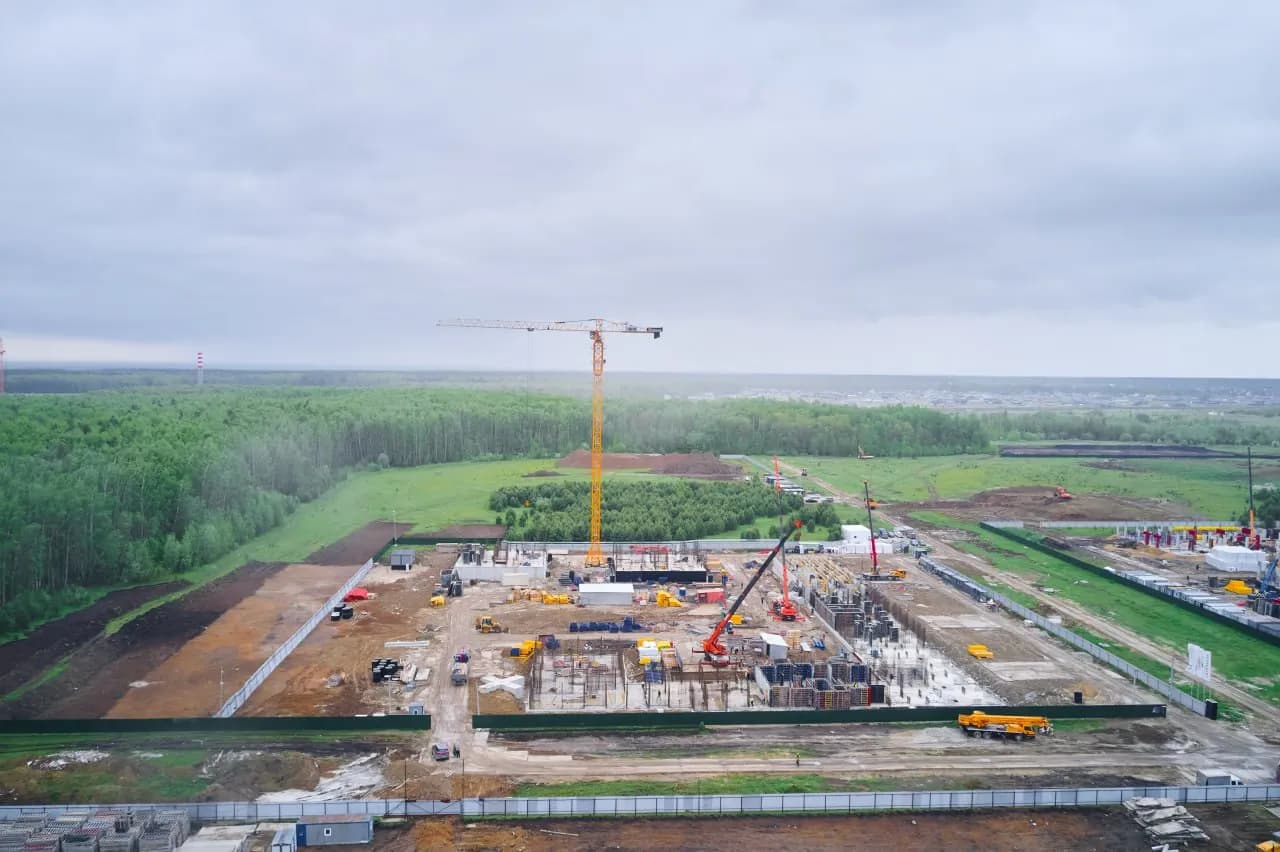 Ход строительства