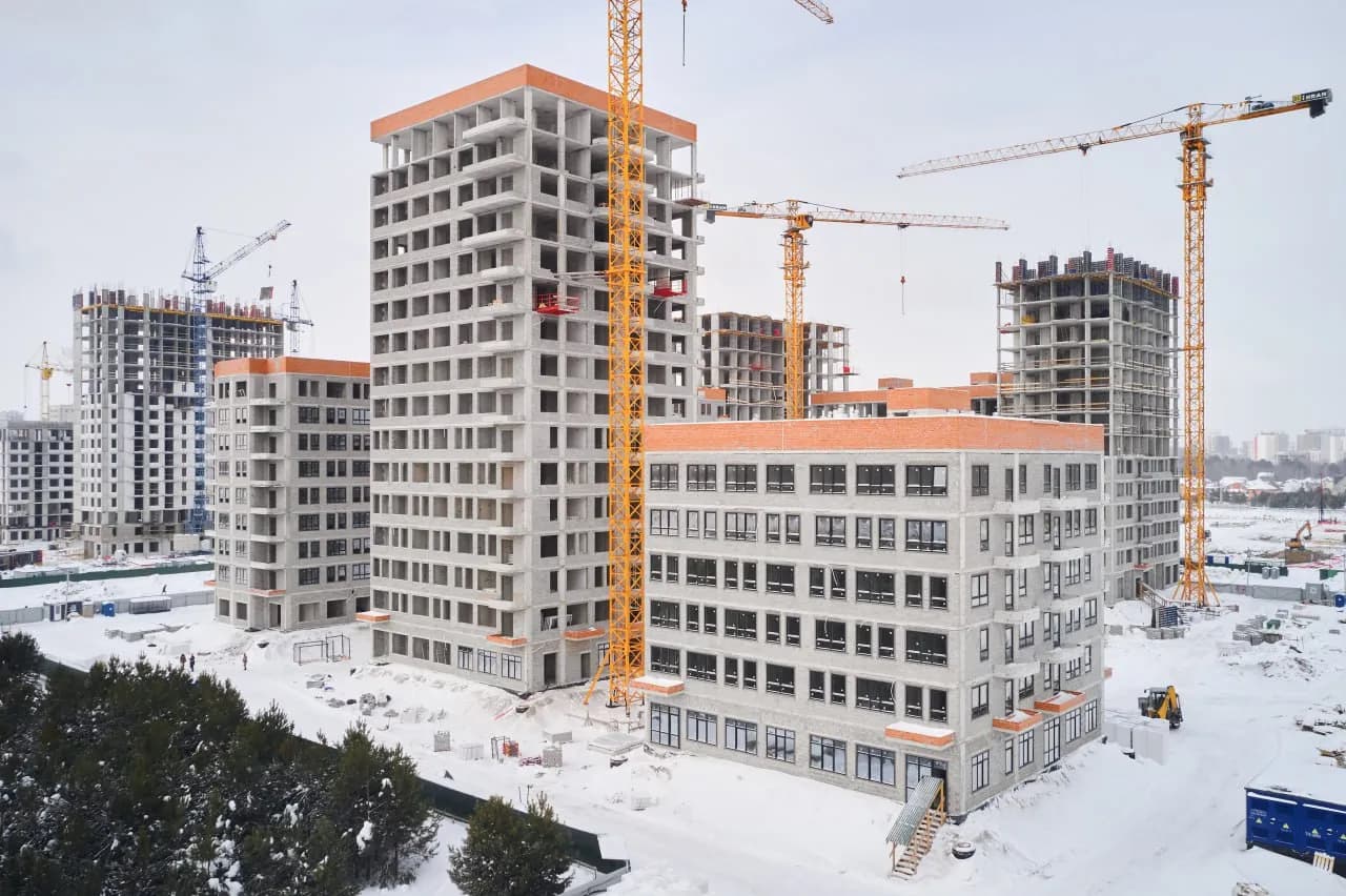 Ход строительства