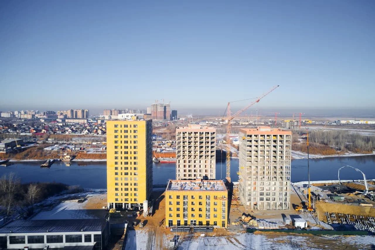 Ход строительства