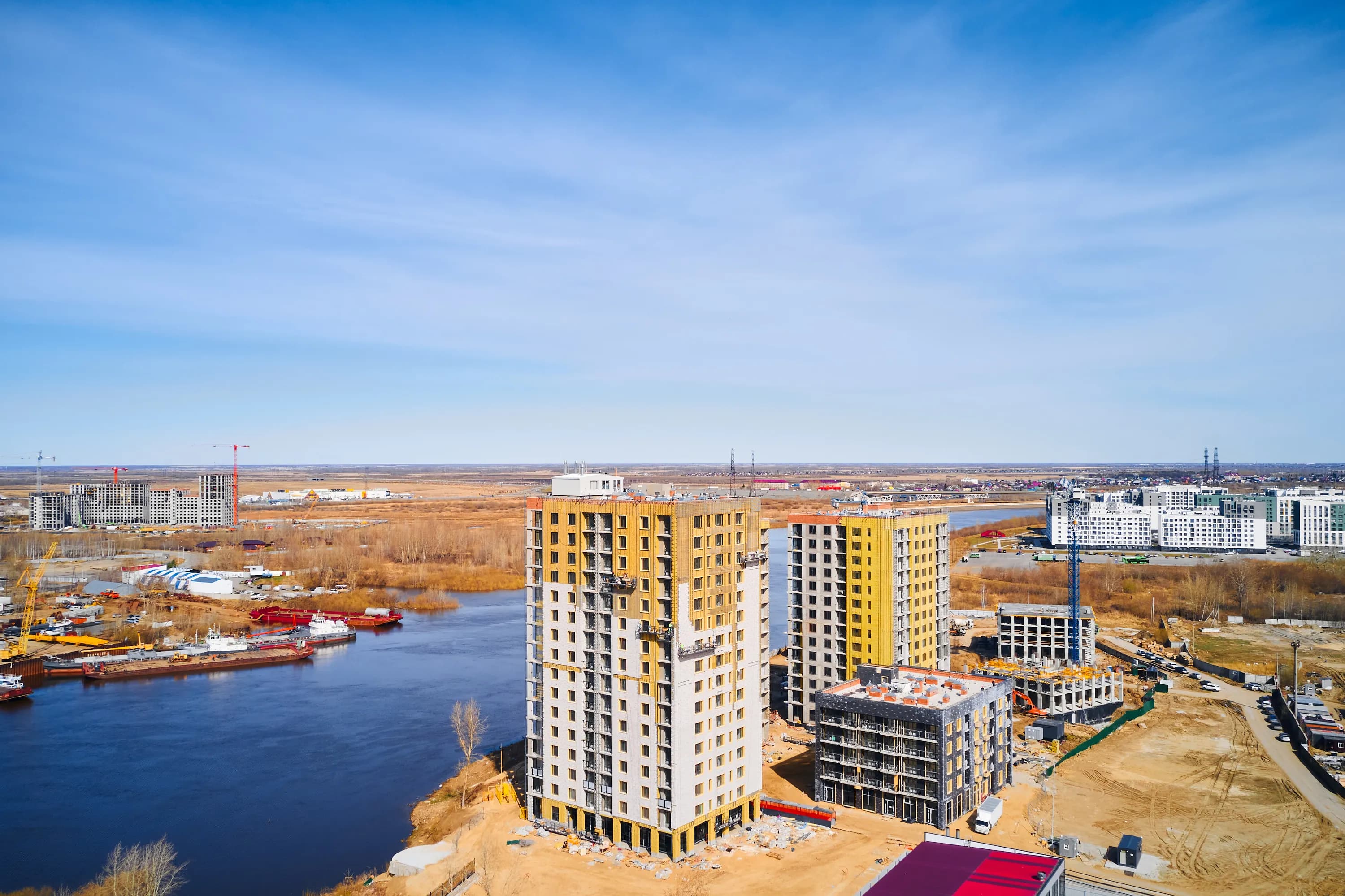 Ход строительства